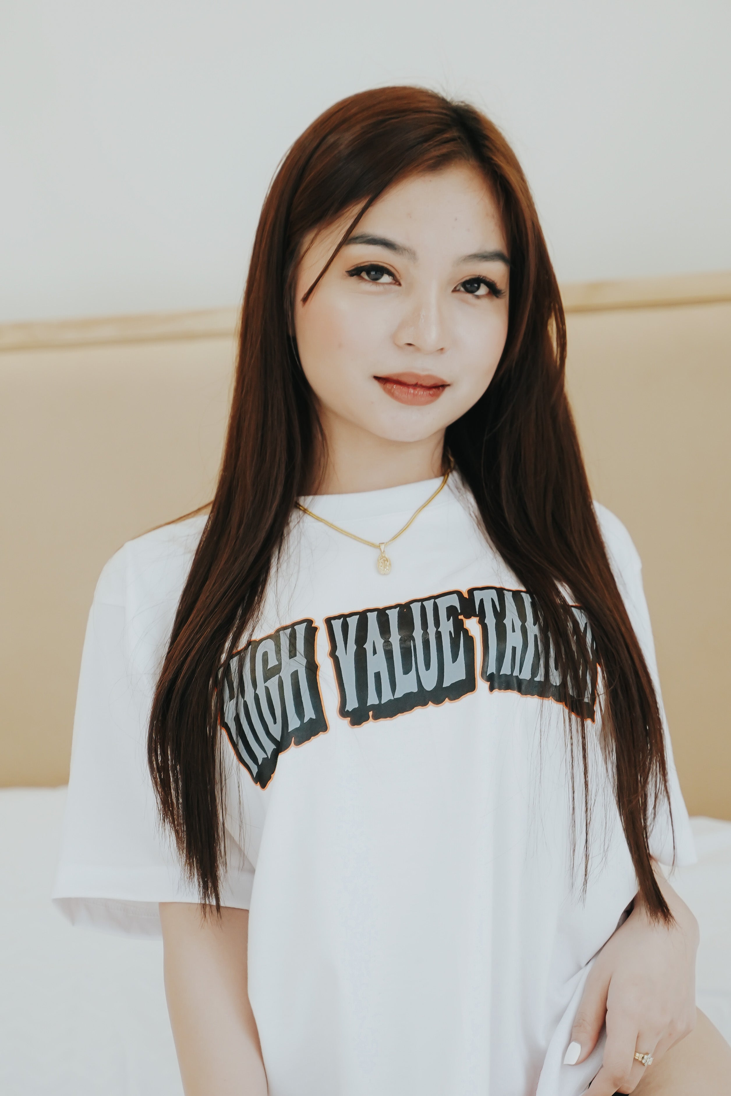 HIGH VALUE TARGET "HATERS GONNA HATE" WHITE CVC COTTON UNISEX T-SHIRT