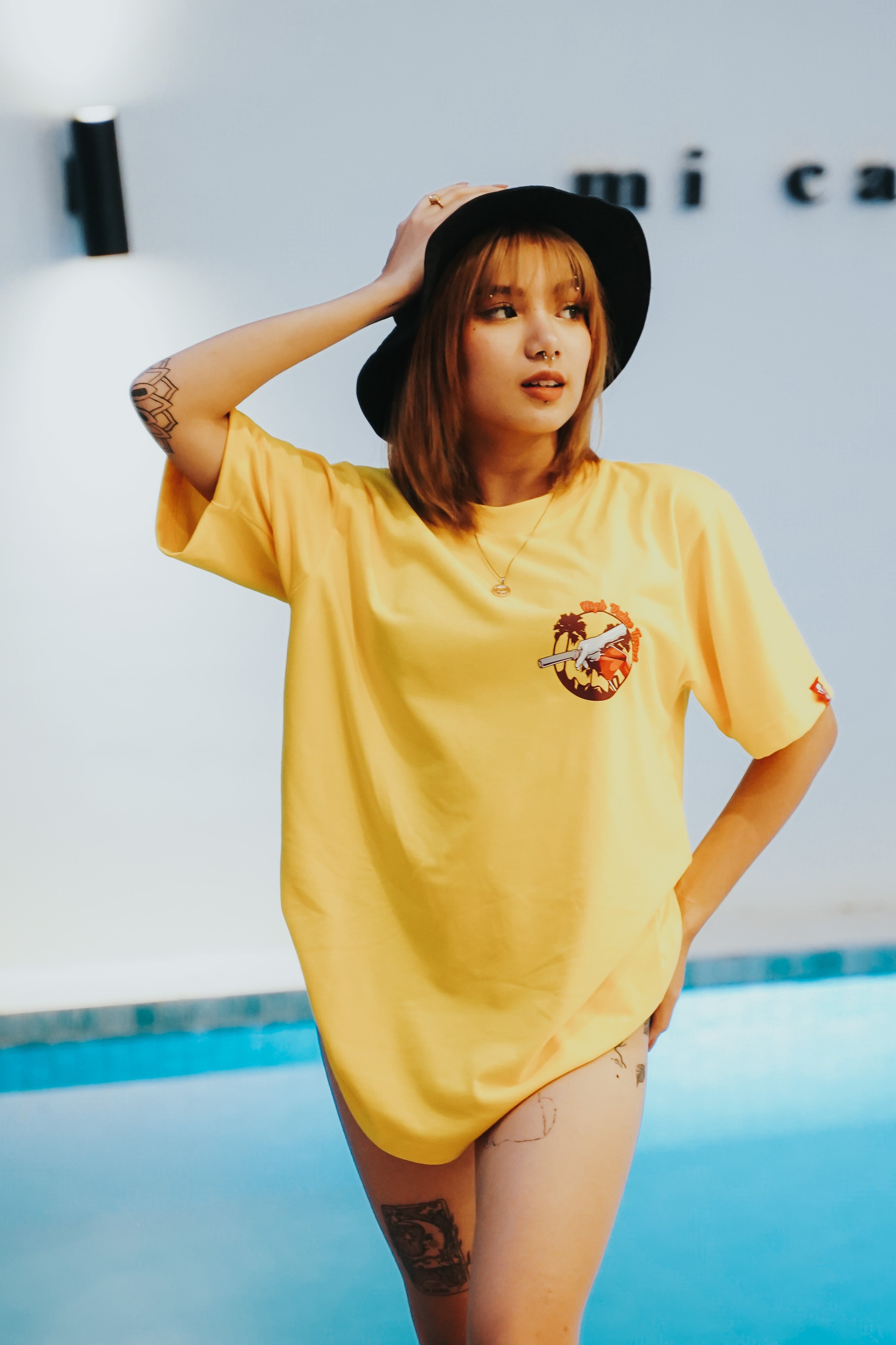 HIGH VALUE TARGET "HVT CHANGE OIL" YELLOW CVC Cotton Unisex T-SHIRT